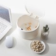 thumbnail image 4 of ziyahi Solid Color Desktop Trash Can Press Lid Garbage Container Storage Bucket Box Home Office Supplies, 4 of 9