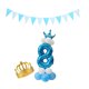 thumbnail image 1 of Juego de Globos con número de soporte de 90 cm Sunnimix sombrero pancarta DIY 8 Globos de papel 2019, 1 of 8
