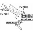 thumbnail image 2 of Febest REAR BUSHING WITH BRACKET, FRONT CONTROL ARM LH # FDAB-CB8LH OEM 1749992, 2 of 2