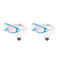 thumbnail image 3 of Eigraketly Niños Gafas de natación Niños Niñas Piscina A prueba de niebla Gafas impermeables a prueba de fugas Gafas Gafas Equipo deportivo Tipo 1 Azul 2piezas, 3 of 6