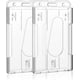 thumbnail image 1 of Porta credencial vertical, 2 porta credencial transparente, 2 tarjetas, 1 of 5