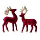 thumbnail image 5 of 2 estatuas de reno navideño, esculturas decorativas modernas, elegantes y versátiles. Rojo, 5 of 9