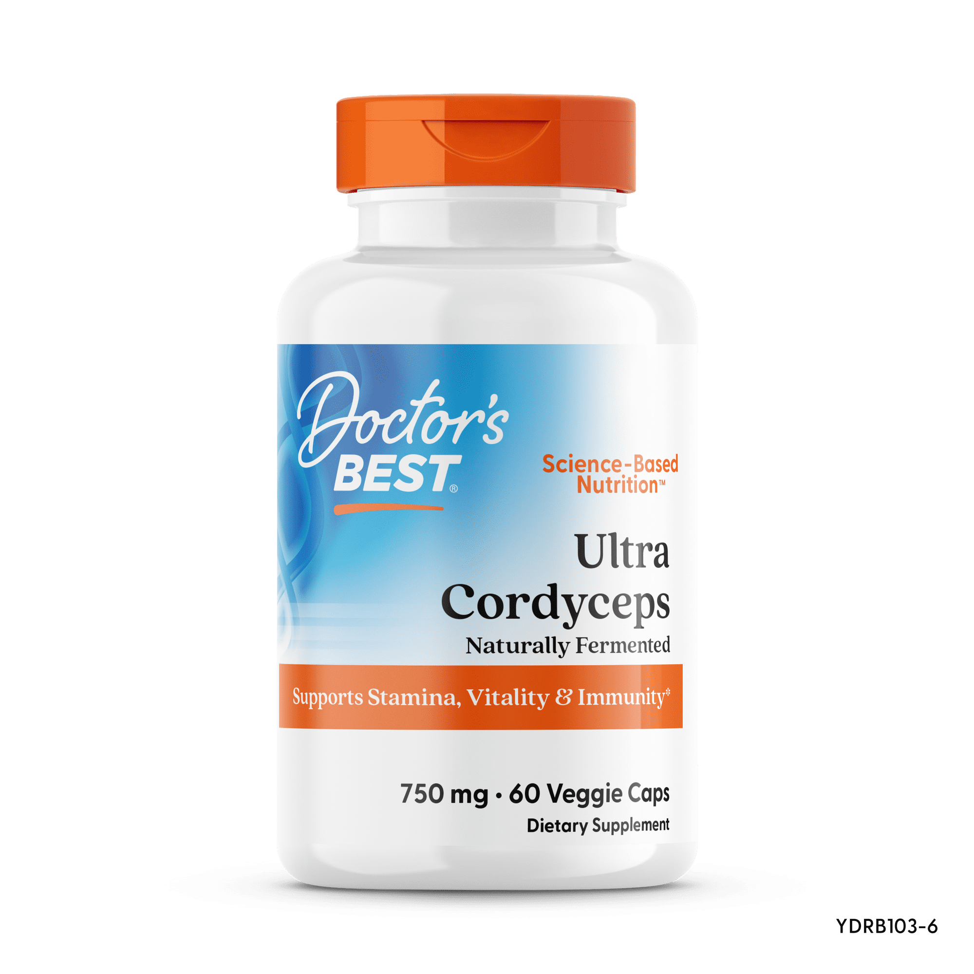 Doctor's Best Ultra Cordyceps Non-GMO, Vegan, Gluten Free, Soy Free, 60 Veggie Caps