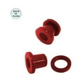 thumbnail image 3 of Acrylic Screw Fit Ear Plugs 8 Gauge to 00 Gauge -Choose Your Color- 1 Pair, 3 of 8