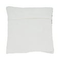 thumbnail image 4 of Fennco Styles Diamond Woven Cotton Jute Decorative Throw Pillow Cover 18" W x 18" L - Black Square Cushion Case for Home, Couch, Bedroom, Living Room and Office Décor, 4 of 5