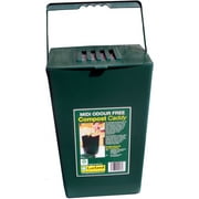 2.4-Gallon Kitchen Compost Bin with Free Carbon Filter to Eliminate Odor