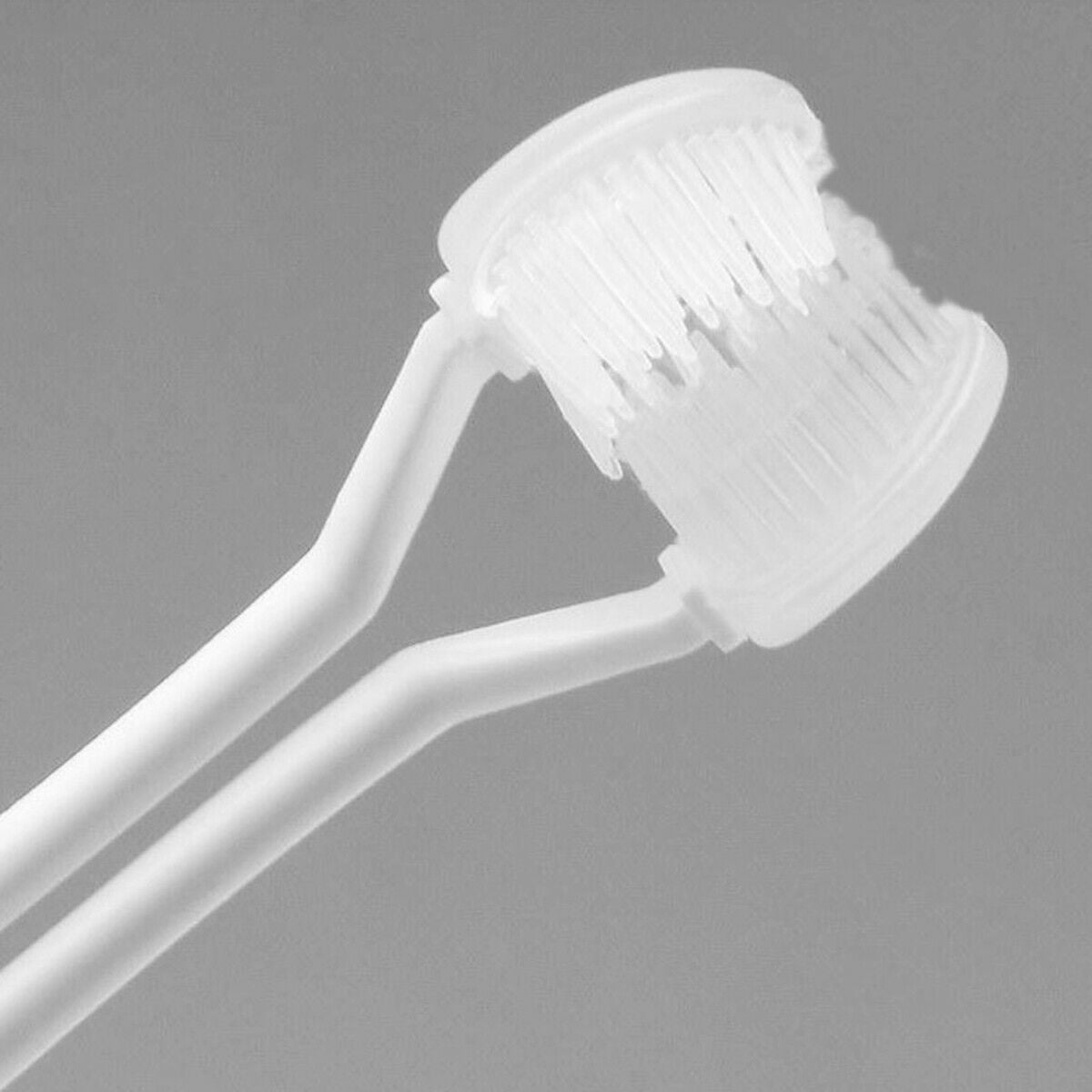three headed toothbrush