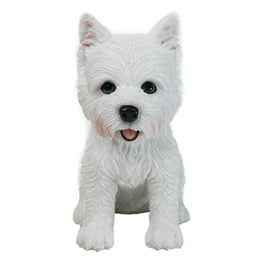 Ceramic Standing Dachshund Dog Figurine- White - Walmart.com