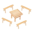 thumbnail image 4 of DIY Building Kit Wood Furniture Assembly Table And Chairs Set For Early Education Kids 1 Set, 4 of 5