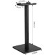 thumbnail image 2 of Nuevo Bee Z1 Soporte para auriculares Soporte de aluminio para auriculares Soporte antideslizante para auriculares Soporte para reposacabezas Advancent EL5431-01B, 2 of 2