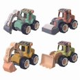 thumbnail image 1 of DIY Construction Toy Engineering Car Creative Minuature Truck Loading Unloading Plastic Truck ToyAssembly Kids Educational Toy, 1 of 2
