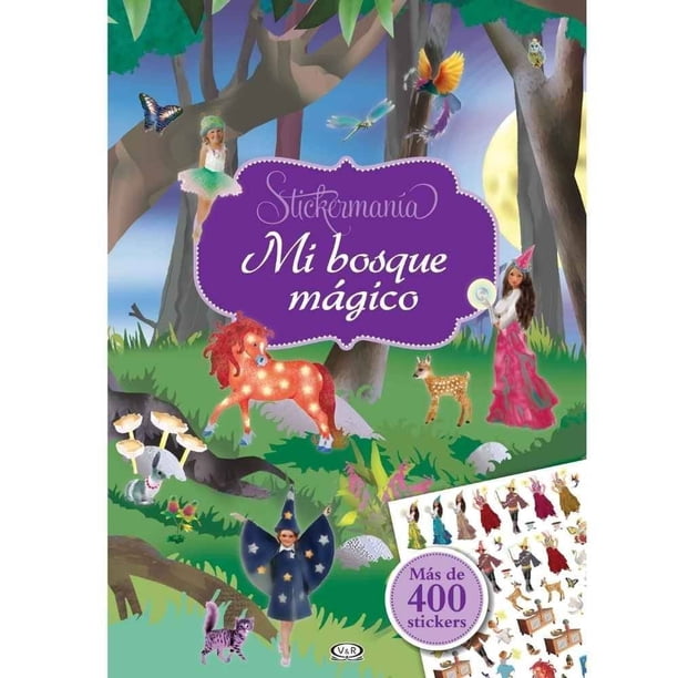 Mi Bosque Mágico Stickermanía VR Editoras Maja Wagner