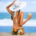 thumbnail image 5 of Tangerine Women's Bikini Set with Detachable Sponge and Adjustable Strap, Two-Pack, Ideal for Beach and Pool, One-Piece Swimsuits Swimwear Swimsuits, 5 of 6