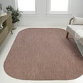 thumbnail image 3 of JONATHAN Y SHAPES 6 x 9 Area Rug, Miles Minimalist Radius Corner - Light Rose, SHP100E-6, 3 of 6