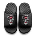thumbnail image 2 of Unisex ISlide Black NC State Wolfpack Primary Motive Slide Sandals, 2 of 5