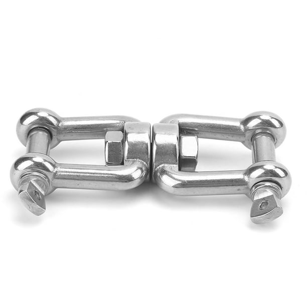 Marine Swivel Shackle, Anchor Swivel Jaw Oxidation Resistance Anticorrosion  For Ships For Boat