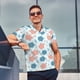thumbnail image 4 of Fotbe Sea Turtle Camiseta Polo de Golf para Hombre con Estampado – Camisa Deportiva Transpirable con Cuello Abotonado-Medium, 4 of 6