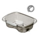 thumbnail image 5 of Lavabo portátil para lavar el cabello para uso doméstico gris, 5 of 9