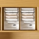 thumbnail image 4 of Caja Organizadora de Cables Blanca, Compartimento de Cajón para Cables de Carga, Auriculares, Adaptadores de Corriente, Divisores Extraíbles, 26x18x5.5cm o 26x9x5.7cm, 4 of 6