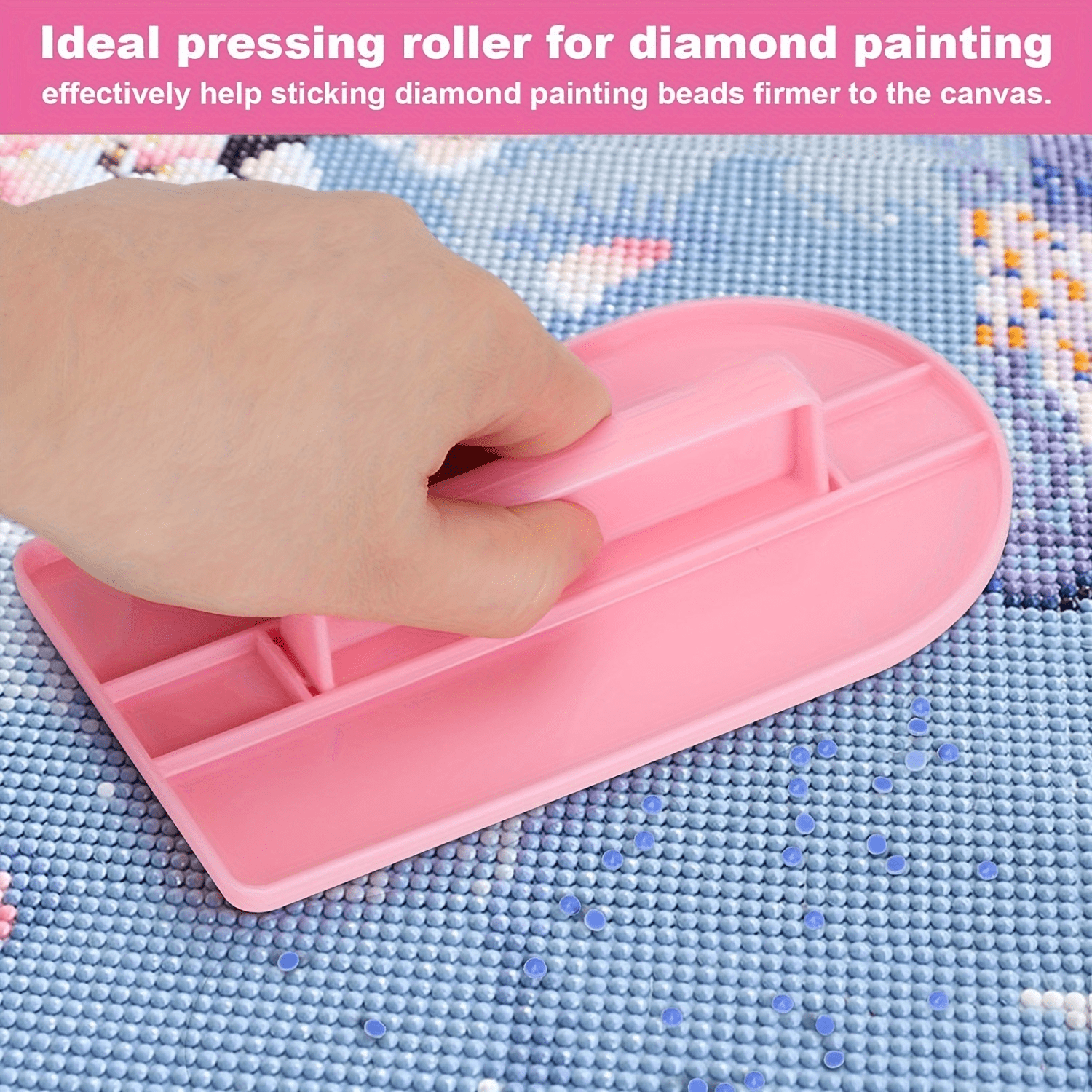60 Slots Diamond Painting Accessories And Portable Diamond Painting Storage Box, Diamond Painting Storage Container Diamond Tool Set(Excluding Water Diamonds)
