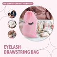 thumbnail image 5 of 50 Pieces Eyelash Aftercare Bags Plastic Makeup Bags Toiletry Makeup Pouch Cosmetic Travel with Draw, 5 of 5
