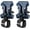 Blue, variant on 2PCS Drill Holder for Tool Belt, Self Locking Fastener Drill Belt Clip with M4 Screws, Heavy Duty Tool Hanger for Contractors Roofers(xxw)