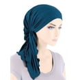 thumbnail image 2 of The Bella Scarf Bamboo Teal Blue, 2 of 2
