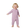 thumbnail image 4 of Bodysuit Romper Pajamas Jumpsuit Thin Long Sleeves Sleeper Preemie Sleepers 2PCS, 4 of 9