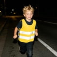 thumbnail image 4 of Trikvn Kids Reflective Safety Vest High Visibility Breathable Mesh Lightweight Waistcoat with Hook and Loop Closure for Cycling Walking Running Outdoor Crossing Guard, 4 of 9