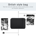 thumbnail image 3 of Sleeve Bag Briefcase, Handbag, Double-layer Design Office Briefcase For Laptop Notebook  15IN Black, 3 of 8