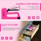thumbnail image 4 of Grapadora THINKWORK, ligera, rosa, para madera, con 1600 grapas, 4 of 9