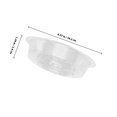thumbnail image 2 of DEEPCRAFF 30Ud Bandejas Para Macetas Transparentes De Plástico Pet Para Interiores Resistente Y Antidesgaste, 2 of 6