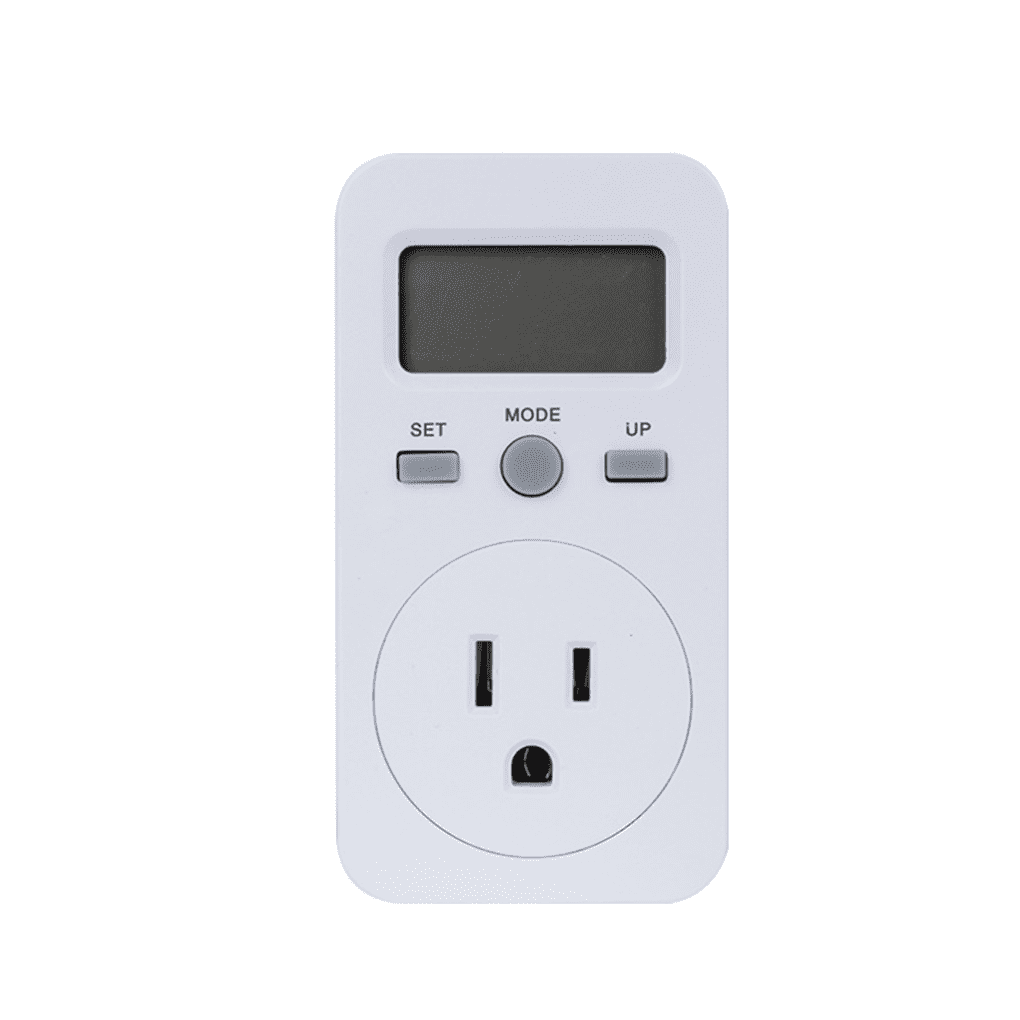 LCD Digital Energy Meter Socket Plug-in Power Detector Electric Test Energy Meter W KWH Price Wattmeter
