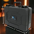 thumbnail image 3 of CASEMATIX Wireless Microphone Case for 12 Mics – Customizable Hard Shell Travel Mic Case with Foam Compatible with Shure, Sennheiser, AKG, Audio-Technica, 3 of 9