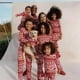thumbnail image 1 of Venta caliente 2024 Navidad europea y americana nuevo estilo navideño impreso ropa para padres e hijos conjunto de ropa para el hogar, 1 of 5