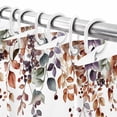 thumbnail image 6 of Shower Curtain 72"W x 78"L Fall Leaves Thanksgiving Watercolor Pumpkins Fabric Shower Curtains Set with Hooks Water Repellent Bathroom Curtains Machine Washable Bathroom Accessories, 6 of 6