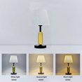 thumbnail image 3 of Bedside Lamp, Dimmable Electroplated Metal 3 Color Temperature Desk Lamp  for Living Room, 3 of 8