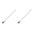 thumbnail image 1 of Cateissary Cuchara de barra de acero inoxidable con mango largo Patrón agitador Cucharas mezcladoras Utensilios para bar torcidos Cocina Tipo de Tipo 3 2Conjunto, 1 of 6