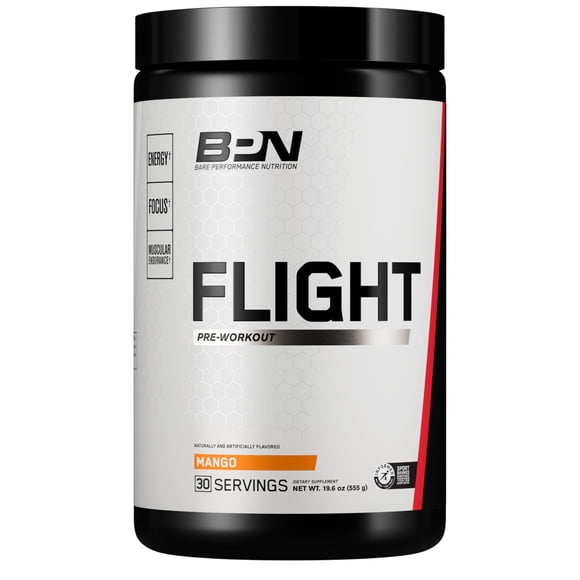 BPN Flight Mango 30 dosis de BPN BPN Flight Mango antes del entrenamiento