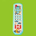 thumbnail image 4 of Juguete de Control Remoto de TV, Juguetes Educativos de Música, Juguete Realista para Niños Pequeños, Regalos de Viaje para Azul Yotijar Juguetes musicales, 4 of 8