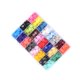 thumbnail image 1 of Inteprter 1 Set Snap Button Decorative 24 Ornament Making Sewing Jeans Knitting Buttons Color Clothes Rain Craft Coat Jacket Artesanía, 1 of 6