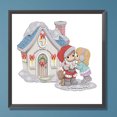 thumbnail image 3 of Pintura de diamante DIY Taladro parcial con forma especial Precious Moments Muñeca 30x30cm, 3 of 9