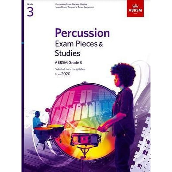 Percussion Exam Pieces & Studies, Abrsm Grade 3