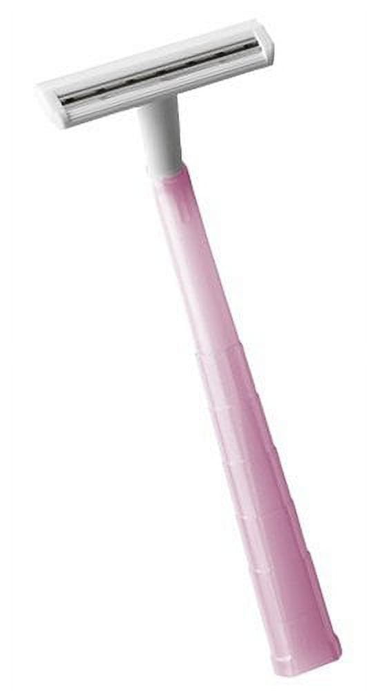BIC Silky Touch Women's Twin Blade Disposable Razor, 10 Count - Pack of 12 (120 Razors)