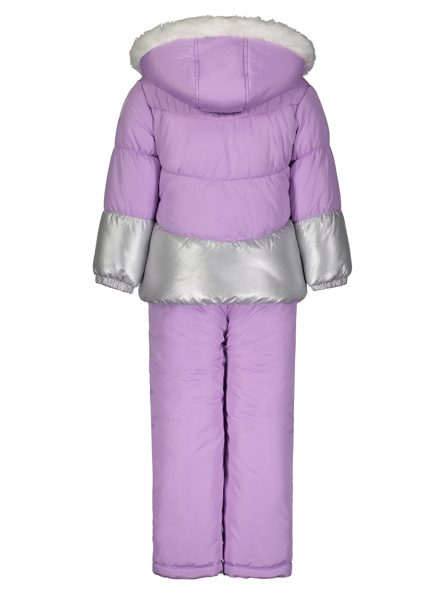 girls purple snow pants