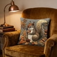 thumbnail image 6 of Euaioeiu Cute Animal Pillow Cover Llama Fox Squirrel Embroidery Style Decorative Throw Cushion Cover Soft Accent Pillow for Living Room Sofa Bedroom Decor, 6 of 6