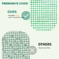 thumbnail image 6 of EAGLE PEAK 8x6ft Easy Setup Pop Up Portable Instant Walk-in Greenhouse, Green, 6 of 10