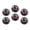 C1009, variant on Glass Refrigerator Magnet 6Pcs Magnetic Fridge Sticker,Decor for Kitchen,Whiteboard,Cabinet,Witch With Beautiful Large Hat