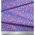 thumbnail image 3 of Soimoi Polyester Crepe Fabric Circle,Dot & Triangle Geometric Fabric Prints by Yard 42 Inch Wide, 3 of 3