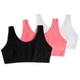 thumbnail image 1 of Sujetador deportivo Fruit of the Loom, sin mangas, confeccionado a la moda para mujer, 1 of 5